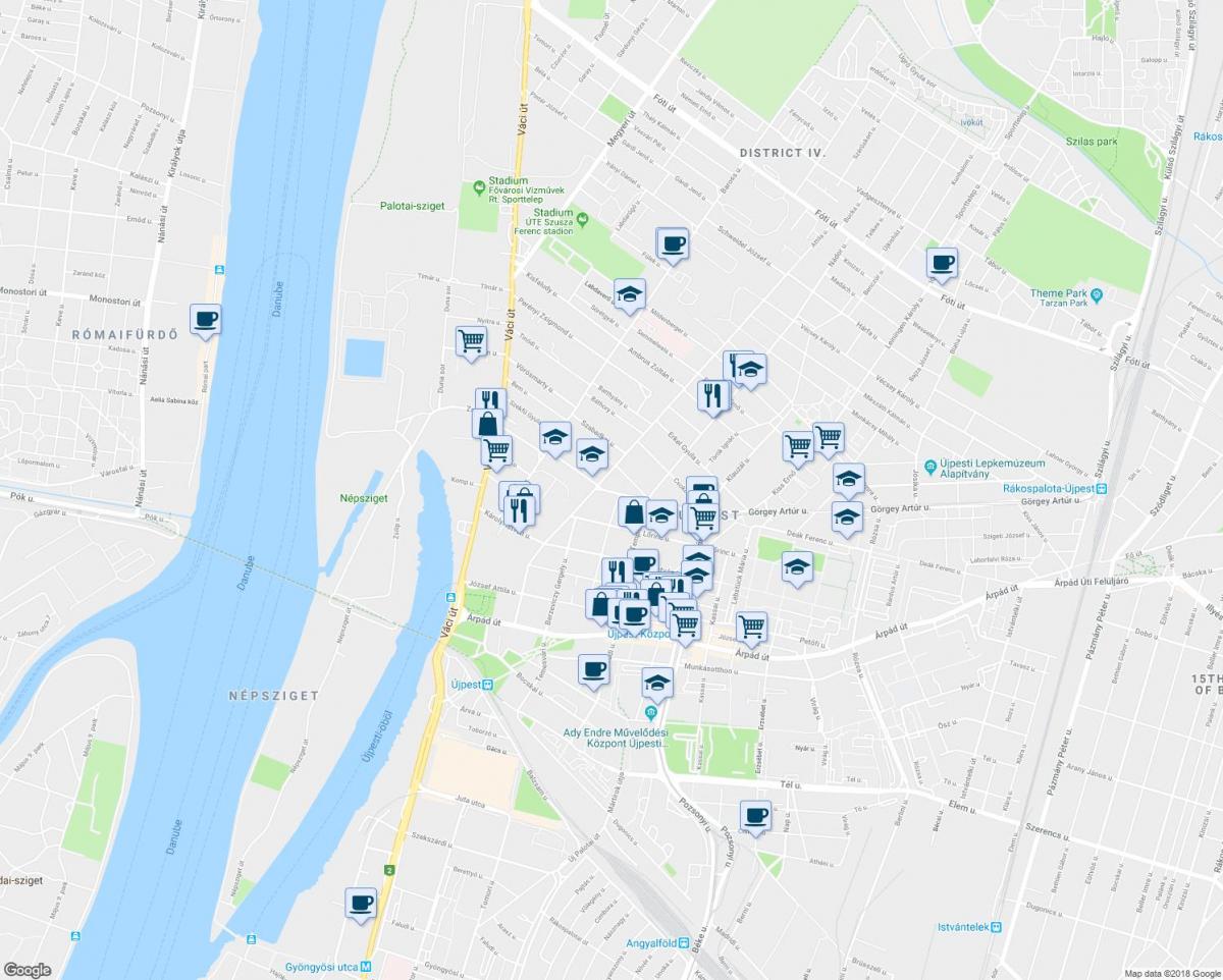 karte budapest restorāni