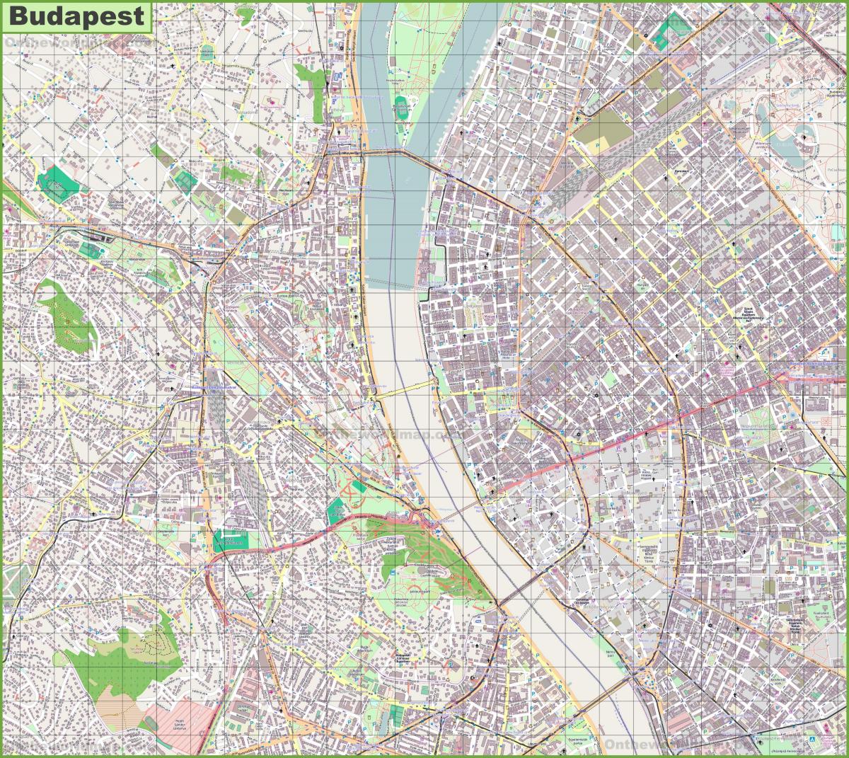 ielu karte budapest ungārija