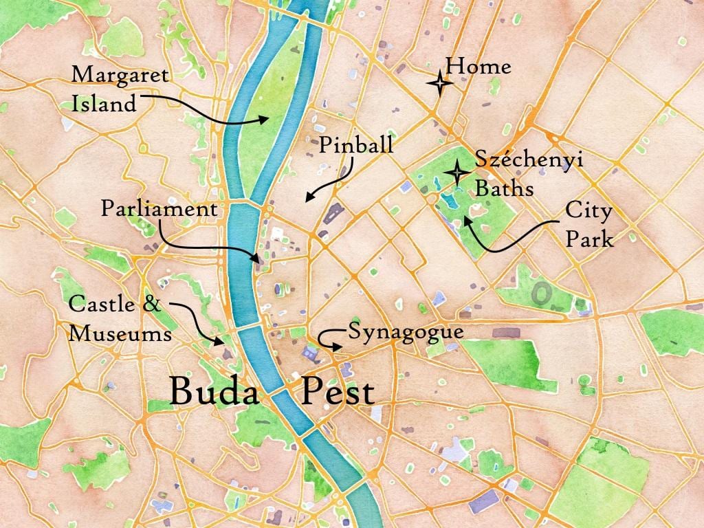 buda vai kaitēkļu karte