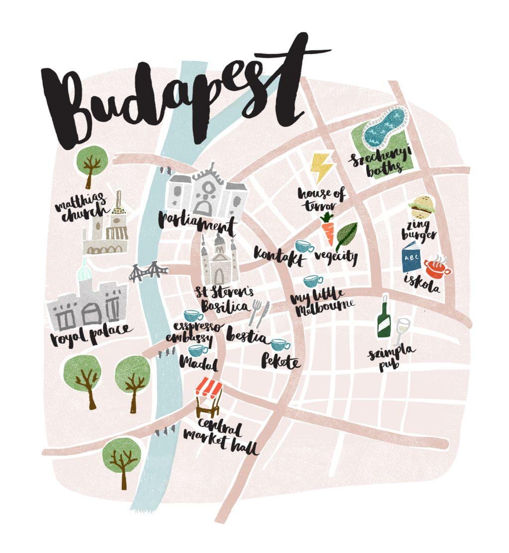 karte budapeštā bezsaistē
