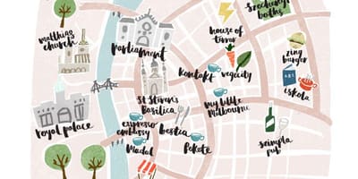 Karte budapeštā bezsaistē