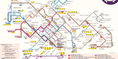 Karte budapeštā trolejbusu