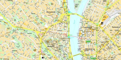 Karte budapeštā un apkārtnē