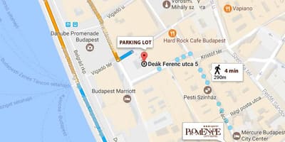 Kartes budapeštas autostāvvietu