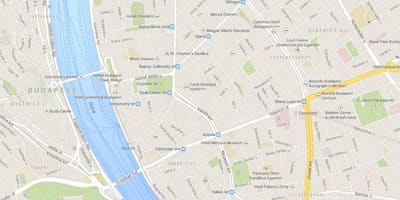 Karte budapeštā ziemassvētku tirdziņi