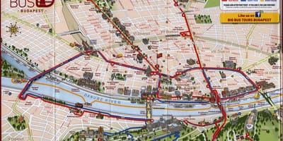 Lielo autobusu ekskursijas budapest karte